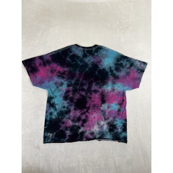 Jimi Hendrix Purple Tie Dye Shirt Adult 2XL Authentic T Shirt Men's XXL - Picture 6 of 7